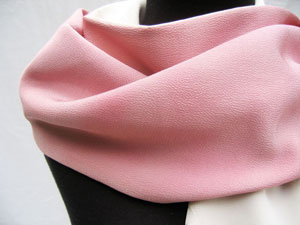Pink Chirimen Wrap