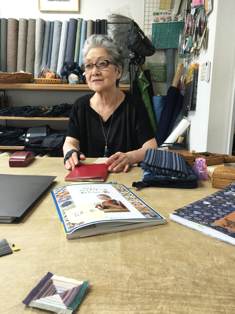 Visit with Japanese Quilter Shizuko Kuroha – Tokyo, June 2016 – A