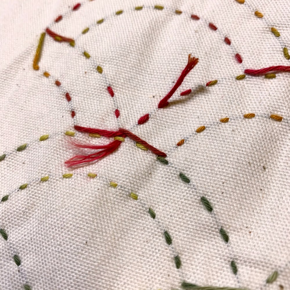 backstitches